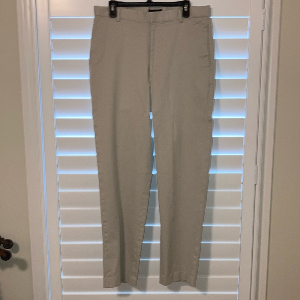 Banana Republic Stretch Chino Khakis 35L 35x31 Men’s